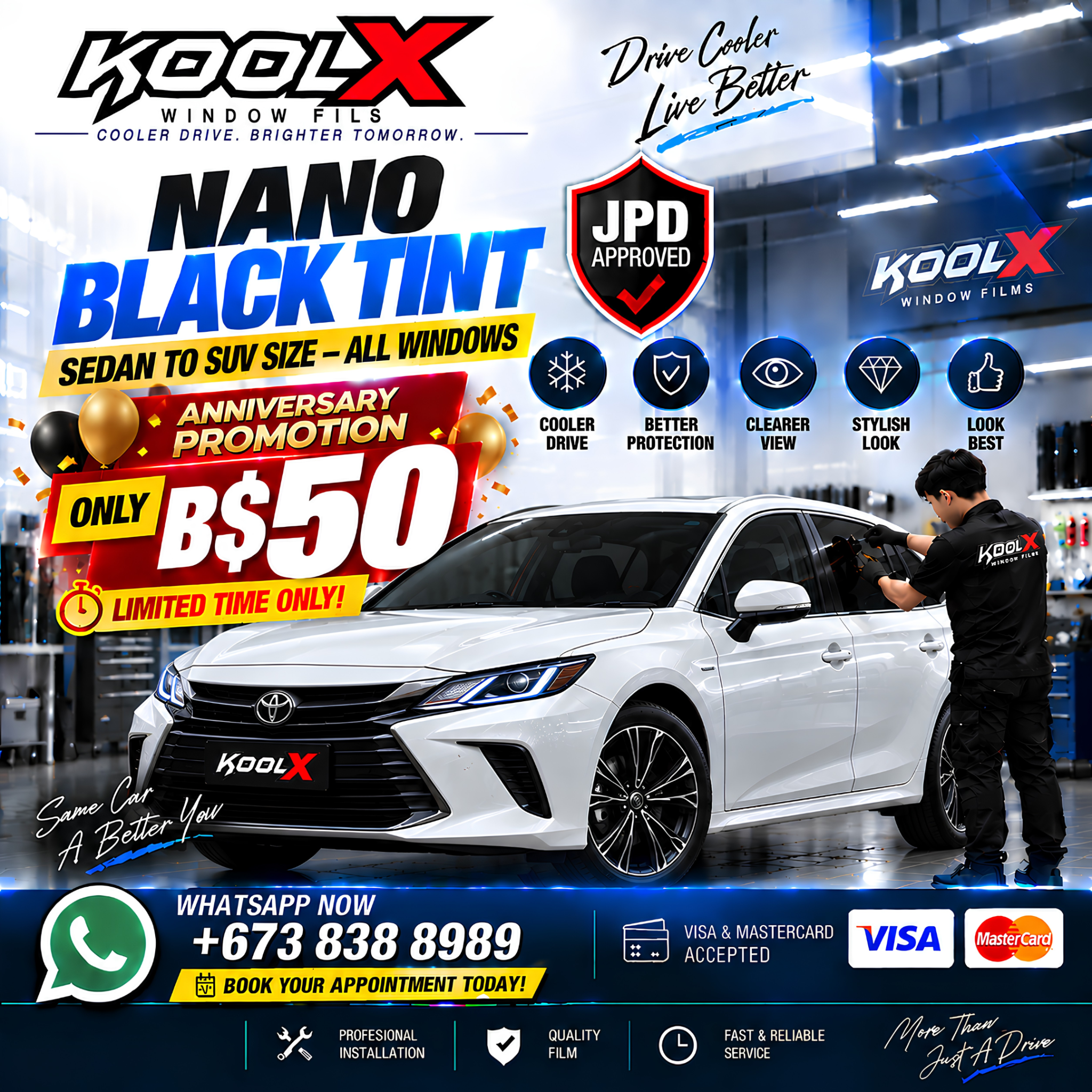 Koolx Window Tint 1